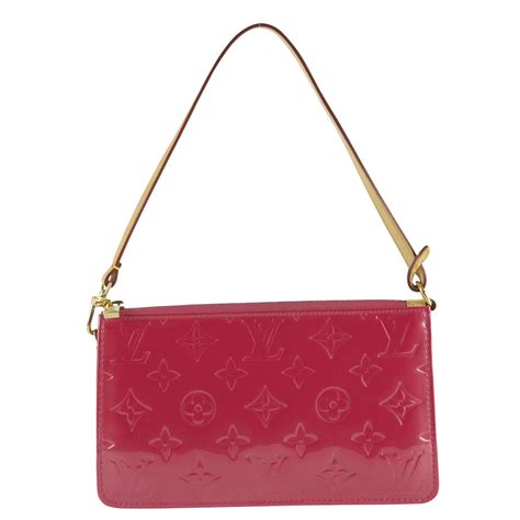 louis vuitton pink vernis monogram handbag|louis vuitton pouch wallet.